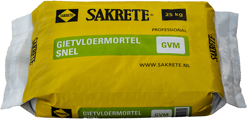 Sakrete Gietvloermortel Snel (25 kg)